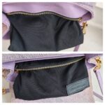 YSL Lou Lou Mini Bag Purple/pink Canvas with Leather and Gold Hardware #ROST-2 - Image 28