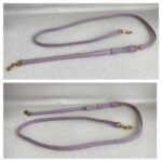 YSL Lou Lou Mini Bag Purple/pink Canvas with Leather and Gold Hardware #ROST-2 - Image 15