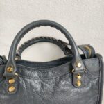 Balenciaga City Mini Grey Lambskin with Gold Hardware #RRUT-1 - Image 18