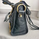 Balenciaga City Mini Grey Lambskin with Gold Hardware #RRUT-1 - Image 8