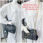 Balenciaga City Mini Grey Lambskin with Gold Hardware #RRUT-1 - Image 31