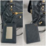 Balenciaga City Mini Grey Lambskin with Gold Hardware #RRUT-1 - Image 23