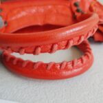 Balenciaga City Mini Red Lambskin with Antique Gold Hardware #RRSU-7 - Image 19