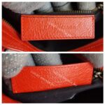Balenciaga City Mini Red Lambskin with Antique Gold Hardware #RRSU-7 - Image 22
