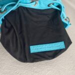 Balenciaga La Cagole XS Bucket bag Blue Croc Embossed Leather with Silver Hardware #RORT-12 - Image 23