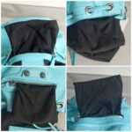 Balenciaga La Cagole XS Bucket bag Blue Croc Embossed Leather with Silver Hardware #RORT-12 - Image 19