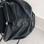 Bottega Veneta Mini Pouch Clutch/Crossbody Bag Black Leather with Silver Hardware #RRLT-1 - Image 19