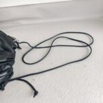 Bottega Veneta Mini Pouch Clutch/Crossbody Bag Black Leather with Silver Hardware #RRLT-1 - Image 18