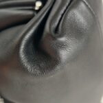 Bottega Veneta Mini Pouch Clutch/Crossbody Bag Black Leather with Silver Hardware #RRLT-1 - Image 16