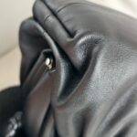Bottega Veneta Mini Pouch Clutch/Crossbody Bag Black Leather with Silver Hardware #RRLT-1 - Image 15