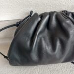 Bottega Veneta Mini Pouch Clutch/Crossbody Bag Black Leather with Silver Hardware #RRLT-1 - Image 3