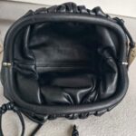Bottega Veneta Mini Pouch Clutch/Crossbody Bag Black Leather with Silver Hardware #RRLT-1 - Image 25