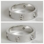 Cartier Love Ring Size 62 #RRLO-1 - Image 4