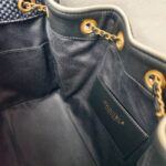 Chanel 25 Small AS5293 Black Raffia/ Calfskin and Gold Hardware #RORT-7 - Image 27