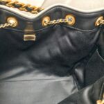 Chanel 25 Small AS5293 Black Raffia/ Calfskin and Gold Hardware #RORT-7 - Image 28