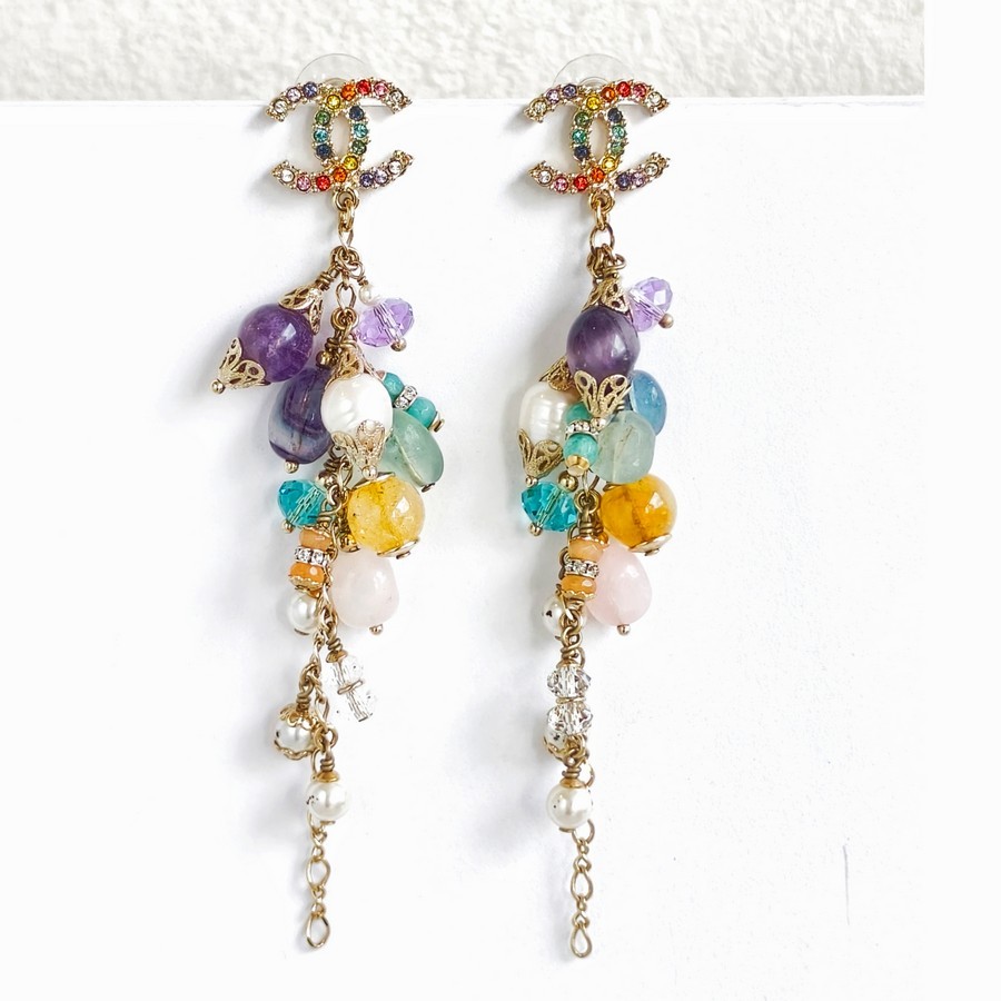 Chanel CC Earrings #RRLY-3