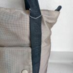 Chanel Shopper Gradient Brown Beige Nylon and Silver Hardware #RRER-5 - Image 4