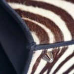 Dior Vintage Tote Brown/Black Pony Hair with Silver Hardware #RREK-1 - Image 12