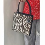 Dior Vintage Tote Brown/Black Pony Hair with Silver Hardware #RREK-1 - Image 26