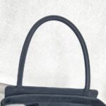Dior Vintage Tote Brown/Black Pony Hair with Silver Hardware #RREK-1 - Image 17