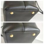 Fendi 2jours 2way Bag Black Leather with Gold Hardware #RRUO-4 - Image 16