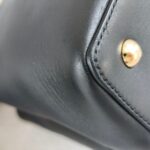 Fendi 2jours 2way Bag Black Leather with Gold Hardware #RRUO-4 - Image 14