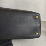 Fendi 2jours 2way Bag Black Leather with Gold Hardware #RRUO-4 - Image 11