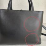 Fendi 2jours 2way Bag Black Leather with Gold Hardware #RRUO-4 - Image 7