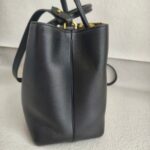 Fendi 2jours 2way Bag Black Leather with Gold Hardware #RRUO-4 - Image 8