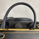 Fendi 2jours 2way Bag Black Leather with Gold Hardware #RRUO-4 - Image 17