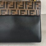 Fendi Kan I 3Way-Bag Black/Brown Leather with Gold Hardware #RRUO-5 - Image 7