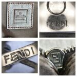 Fendi Vintage Shoulder Bag Brown Canvas with Leather and Silver Hardware #ROEC-1 - Image 17
