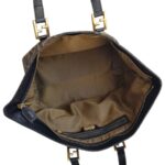 Fendi Vintage Tote Bag Brown Canvas with Leather and Gold Hardware #ROYR-6 - Image 28
