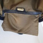 Fendi Vintage Tote Bag Brown Canvas with Leather and Gold Hardware #ROYR-6 - Image 21