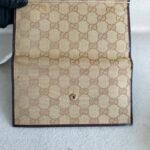 Gucci Wallet Brown Canvas with Leather and Gold Hardware #RREY-2 - Image 4