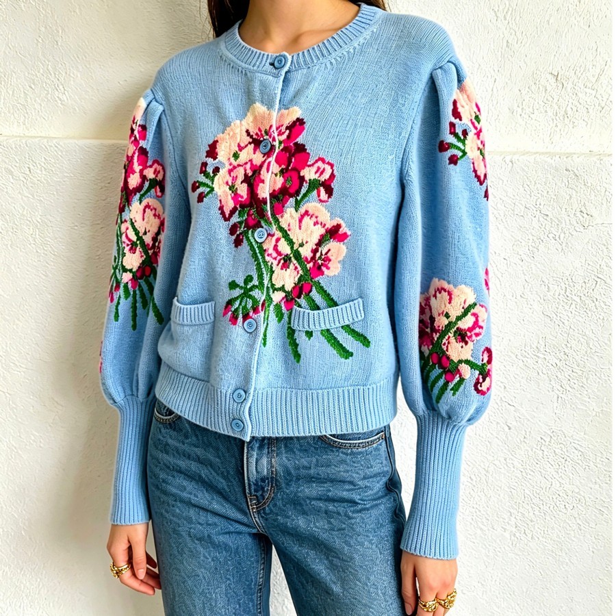 Gucci Wool Cardigan Size S #RREL-3