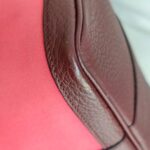 Hermes Garden Party 30 cm Maroon/Red Canvas with Leather and Palladium Hardware #RRYU-1 - Image 12