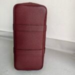 Hermes Garden Party 30 cm Maroon/Red Canvas with Leather and Palladium Hardware #RRYU-1 - Image 9