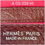 Hermes Garden Party 30 cm Maroon/Red Canvas with Leather and Palladium Hardware #RRYU-1 - Image 25