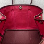 Hermes Garden Party 30 cm Maroon/Red Canvas with Leather and Palladium Hardware #RRYU-1 - Image 26