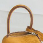 Hermes Mini Lindy Biscuit Clemence Leather with Palladium-plated Hardware #RRUC-3 - Image 19