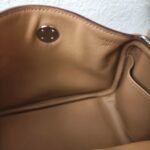 Hermes Mini Lindy Biscuit Clemence Leather with Palladium-plated Hardware #RRUC-3 - Image 31