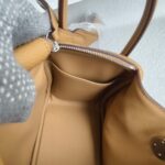 Hermes Mini Lindy Biscuit Clemence Leather with Palladium-plated Hardware #RRUC-3 - Image 28