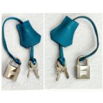 Hermes Toolbox 26cm Blue Evercolor Leather with Palladium Plated Hardware #RRUC-1 - Image 19