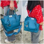 Hermes Toolbox 26cm Blue Evercolor Leather with Palladium Plated Hardware #RRUC-1 - Image 36