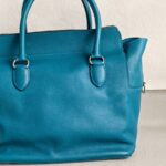 Hermes Toolbox 26cm Blue Evercolor Leather with Palladium Plated Hardware #RRUC-1 - Image 7