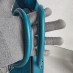 Hermes Toolbox 26cm Blue Evercolor Leather with Palladium Plated Hardware #RRUC-1 - Image 16