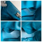 Hermes Toolbox 26cm Blue Evercolor Leather with Palladium Plated Hardware #RRUC-1 - Image 29