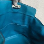 Hermes Toolbox 26cm Blue Evercolor Leather with Palladium Plated Hardware #RRUC-1 - Image 35