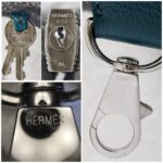 Hermes Toolbox 26cm Blue Evercolor Leather with Palladium Plated Hardware #RRUC-1 - Image 28